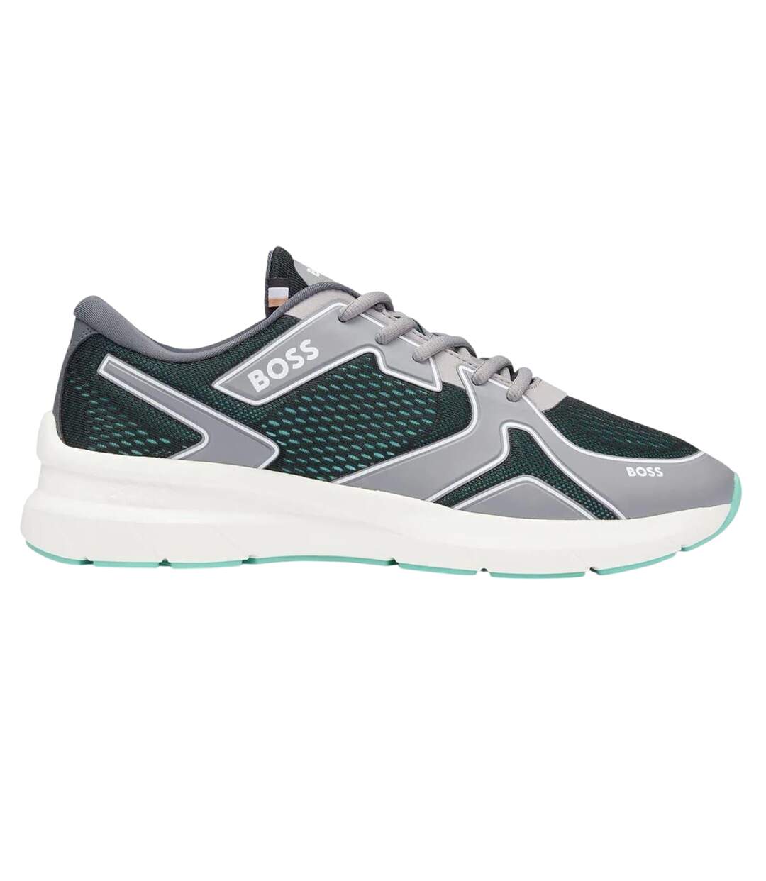 Baskets Owen Homme Gris Boss-3