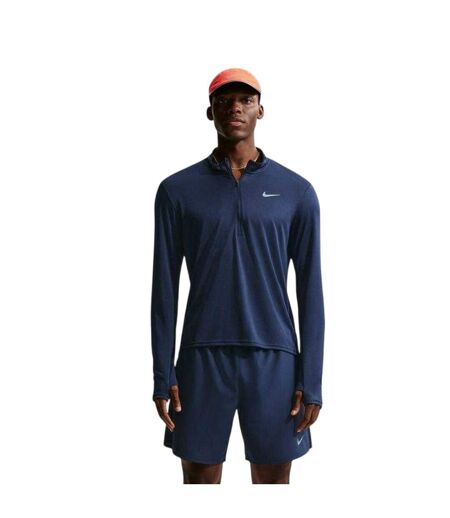 Haut Manches Longues Course À Pied Core Homme Bleu Nuit Nike