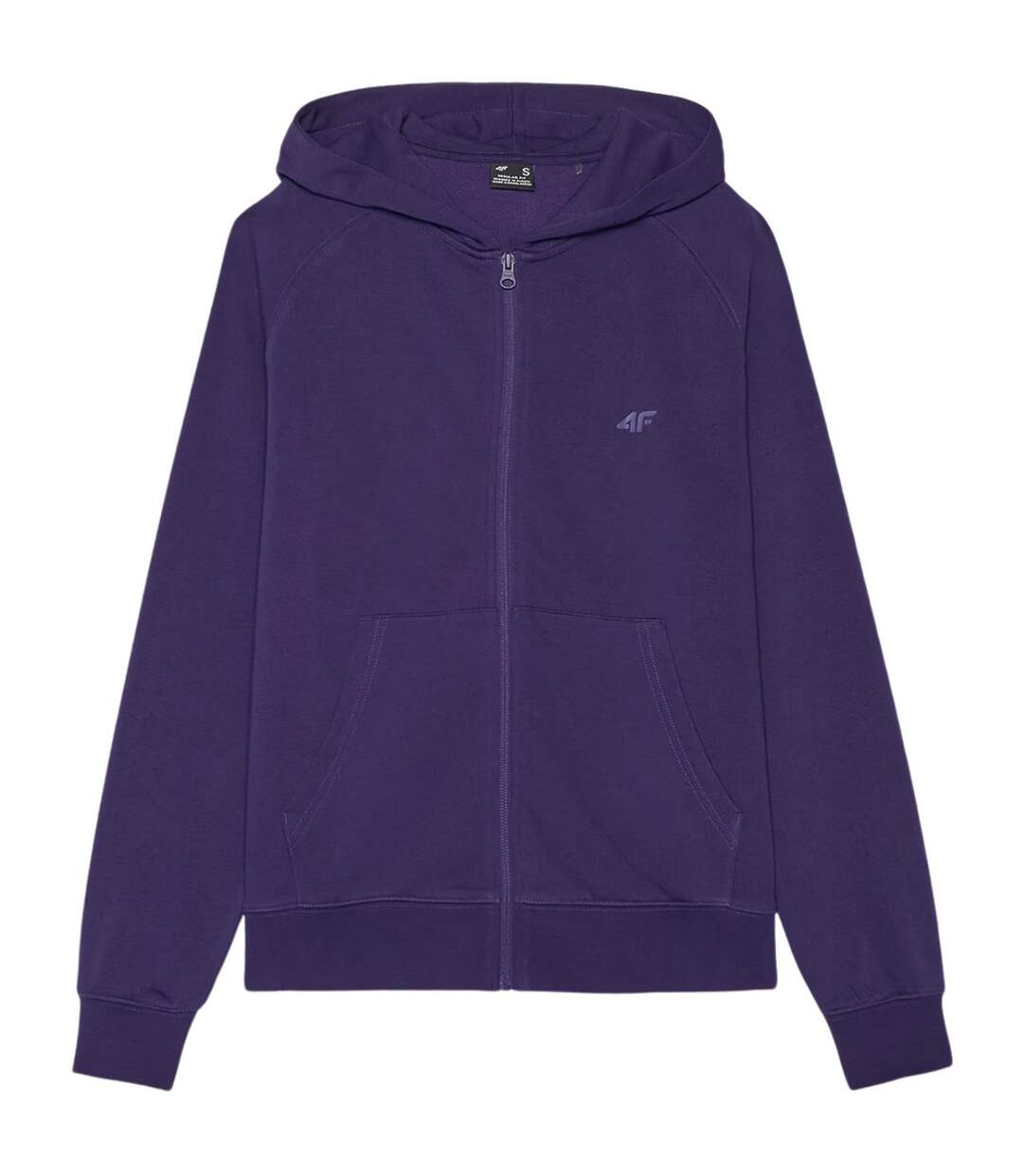 Veste À Capuche F1763 Femme Bleu Marine 4F-2