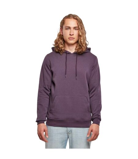 Sweat À Capuche Homme Violet Foncé Build Your Brand