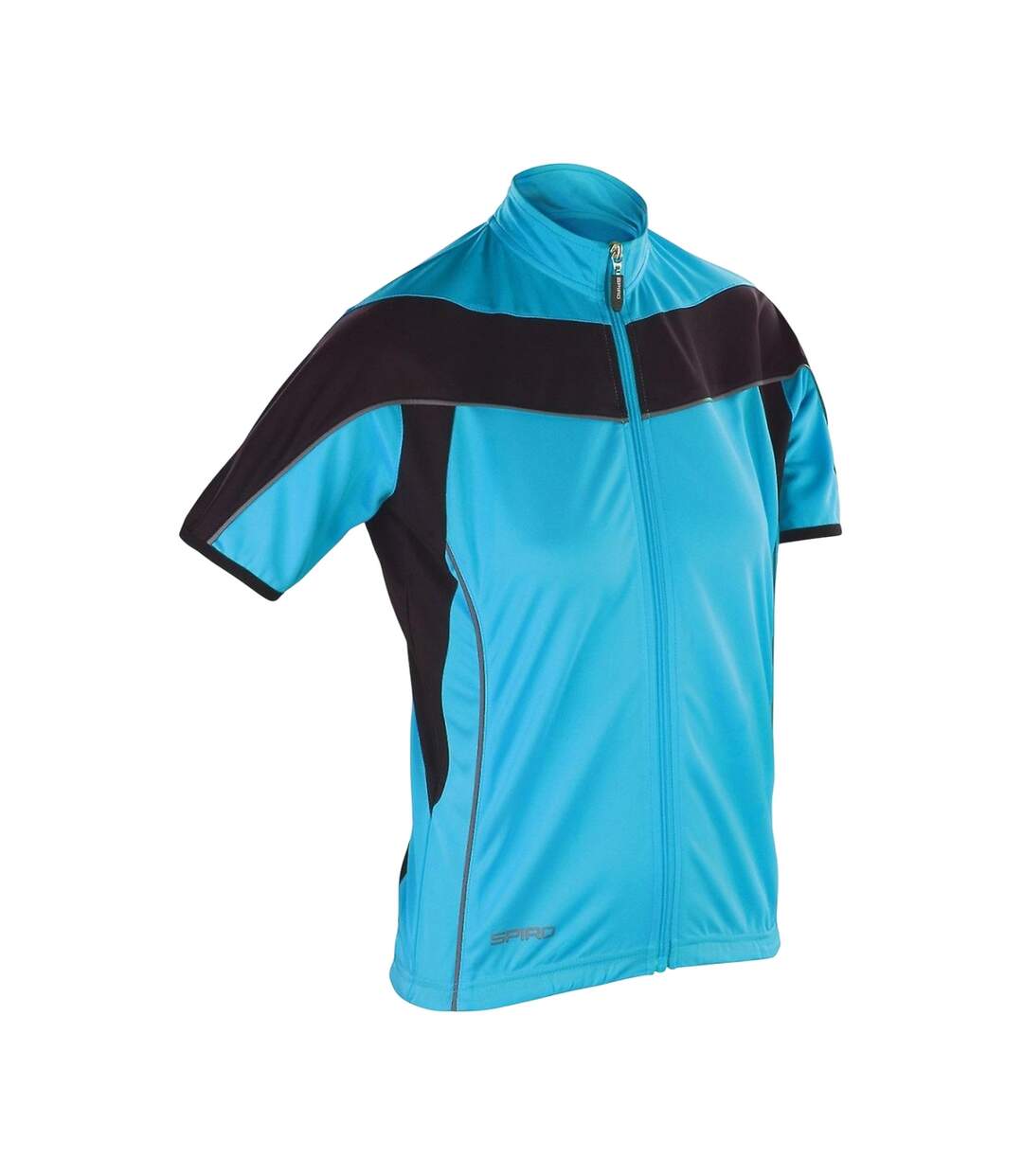 Maillot Bikewear Femme Turquoise Pâle Noir Spiro-2