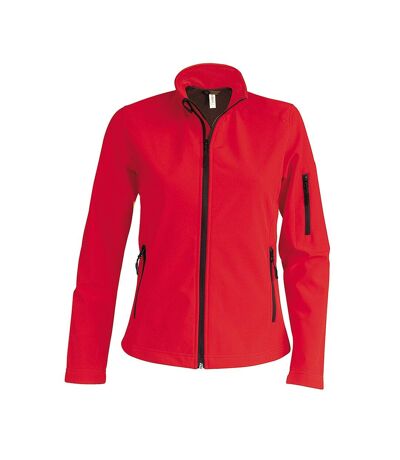 Kariban Womens/Ladies Soft Shell Jacket (Red)