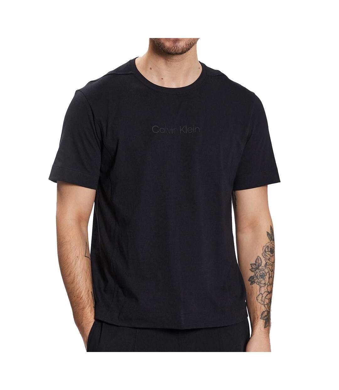 T-shirt Noir Homme Calvin Klein 108 - L