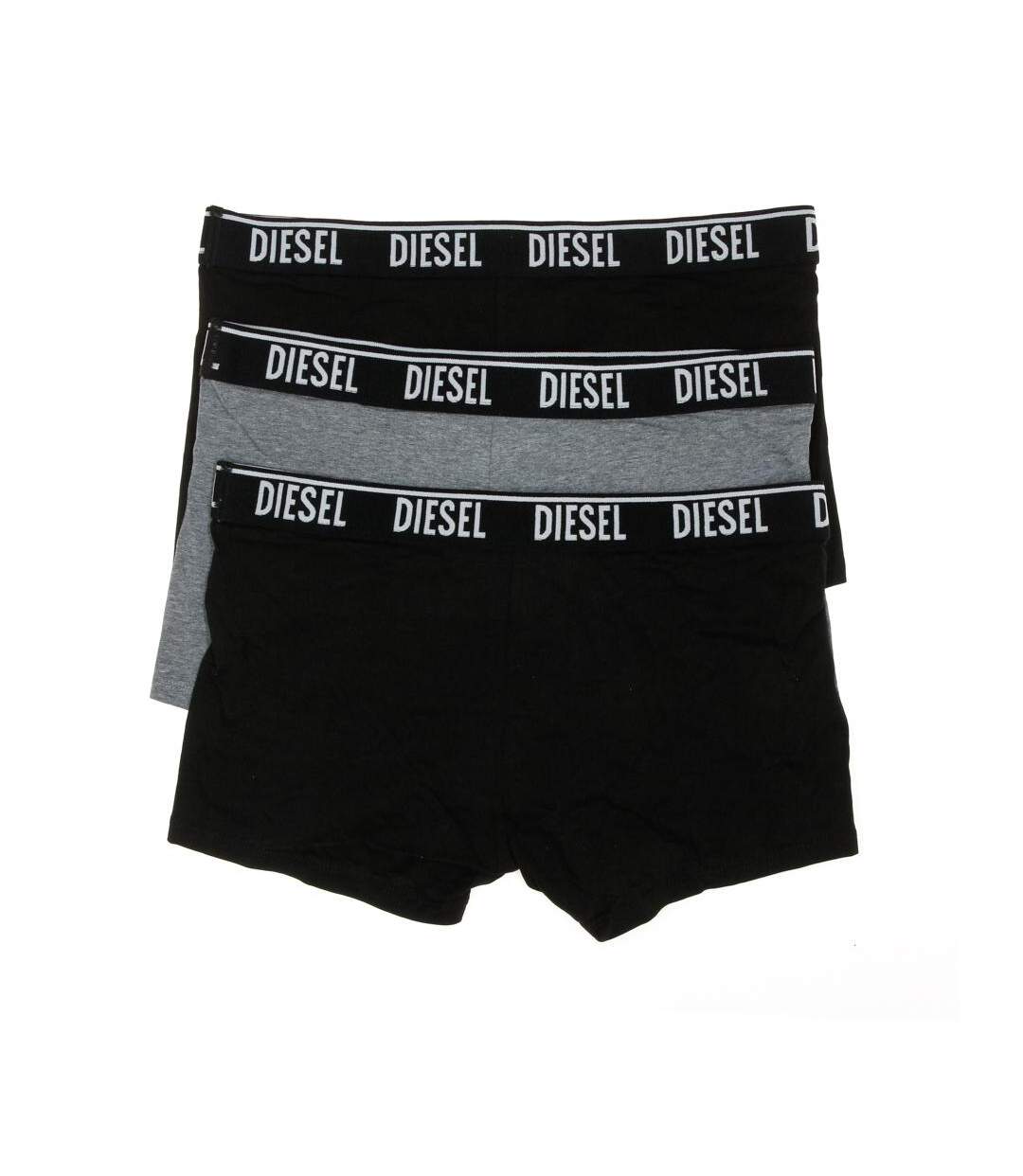 x3 boxers noir/gris homme diesel shawnthreepack - m-2