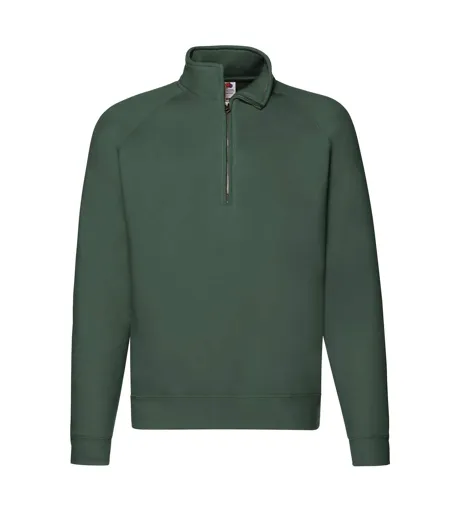 Sweat Premium Adulte Vert Bouteille Fruit Of The Loom