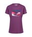 T-shirt fingal femme violet Regatta