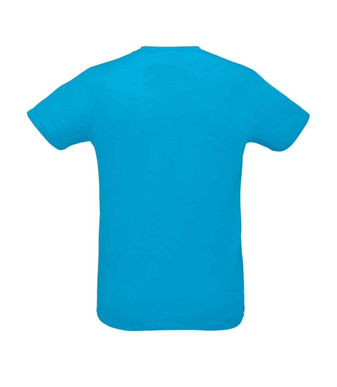 T-shirt Sprint Adulte Turquoise Pâle SOLS-2
