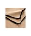 Lot de 3 Serviettes de Table Mistraline 40x40cm Beige