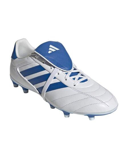 Chaussures De Foot Motif/style 3 Rayures Copa Gloro Femme Blanc Bleu Roi Vif Adidas