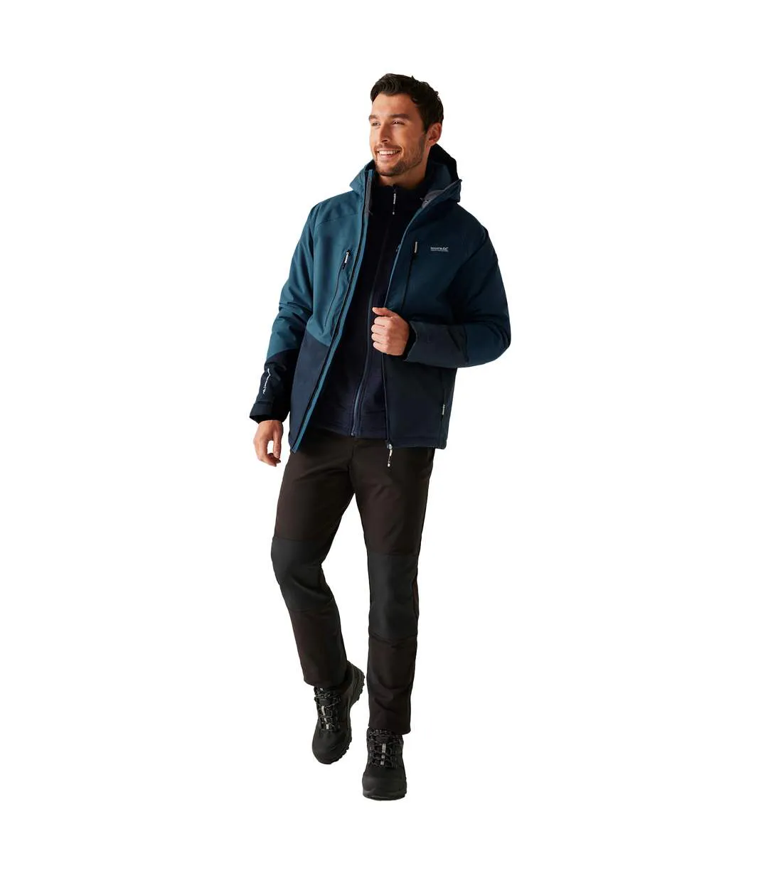 Doudoune Matelassée Highton Homme Denim Sombre Bleu Marine Regatta-1