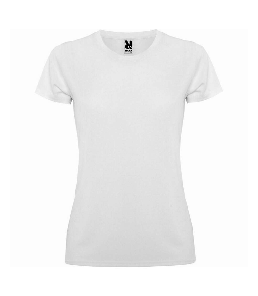 T-shirt montecarlo femme blanc Roly