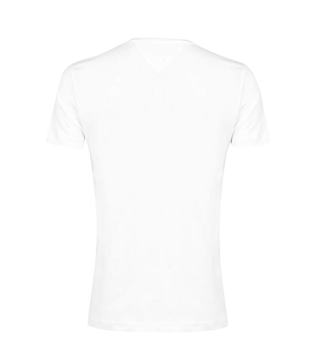 T-shirt Motif/style Logo Sur Poitrine Femme Blanc Tommy Hilfiger-2
