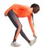 Legging Performance Femme Gris Orange Clair Réfléchissant Under Armour-4