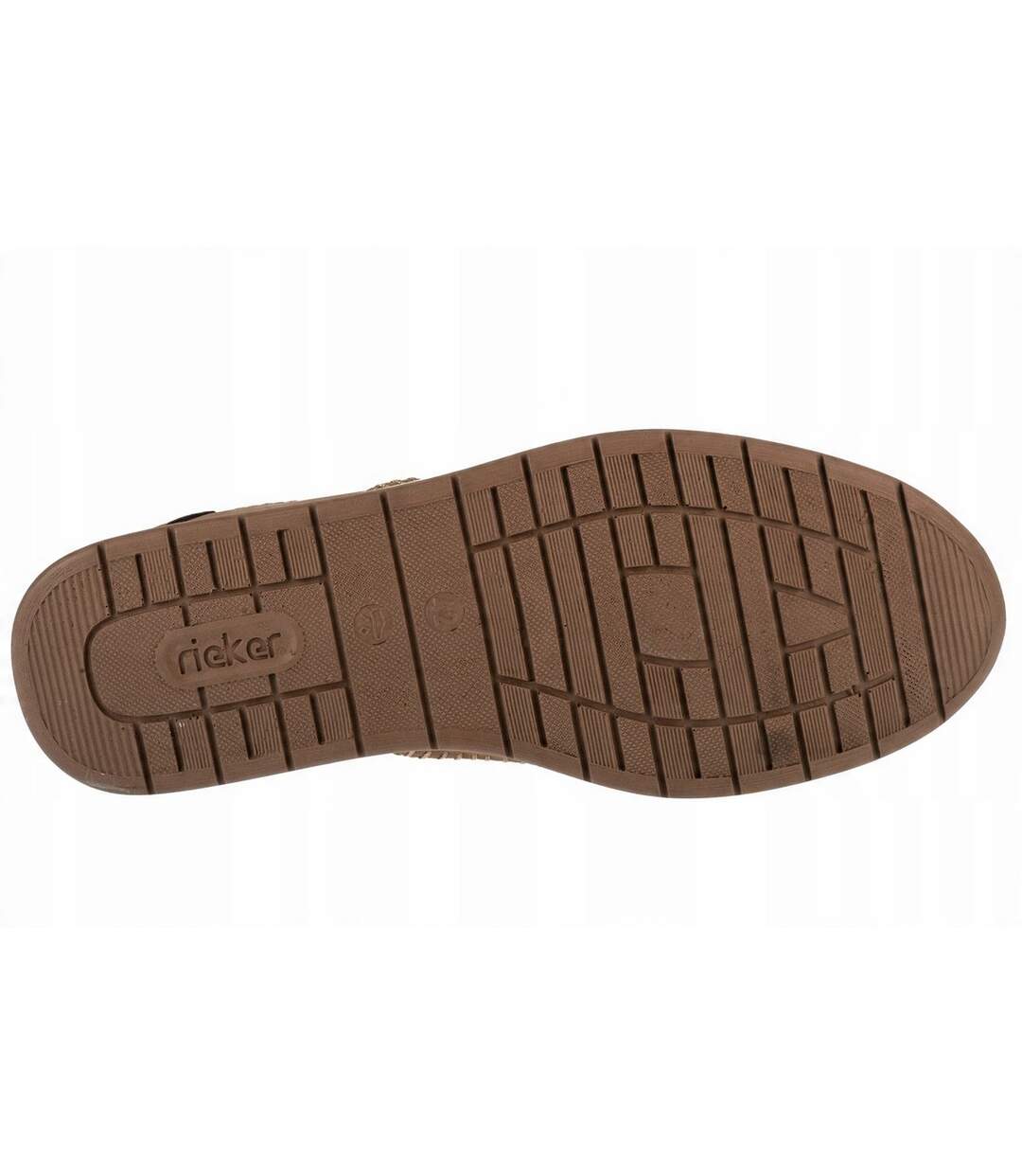Mocassins Style Alvéolé Homme Marron Rieker-4