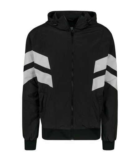 Veste De Survêtement Homme Noir Blanc Urban Classics