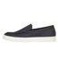 Mens Anthony Canvas Flat Loafers Navy Threadbare-2
