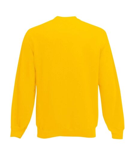 Fruit Of The Loom Mens Set-In Belcoro® Yarn Sweatshirt (Sunflower) - UTBC365