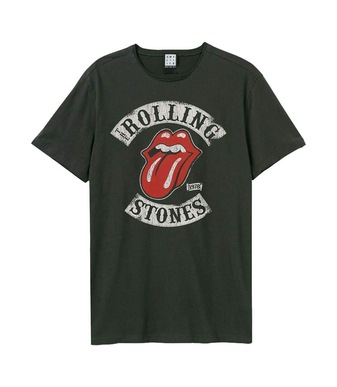 T-shirt Tour Adulte Charbon Amplified-1