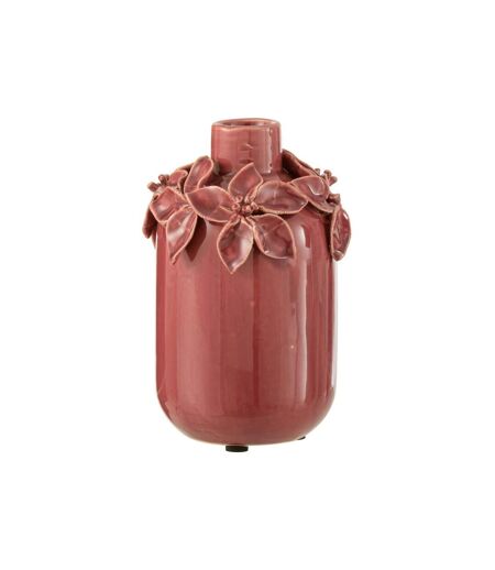 Paris Prix - Vase En Céramique Design flora 15cm Rose