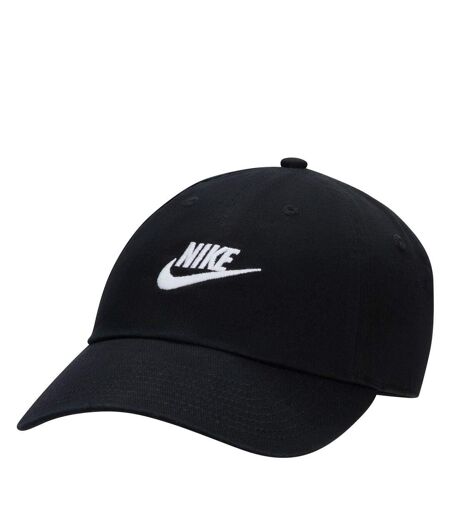 Casquette Motif/style Logo Brodé Club Wordmark Noir Blanc Nike