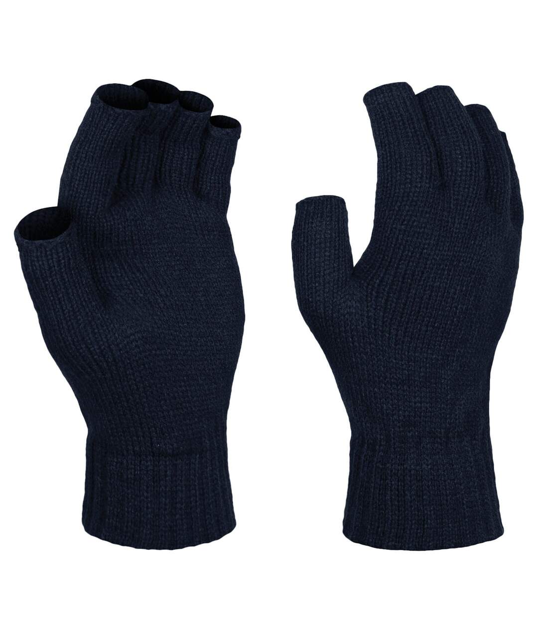 Regatta Unisex Fingerless Mitts / Gloves (Navy) - UTRG1449-1