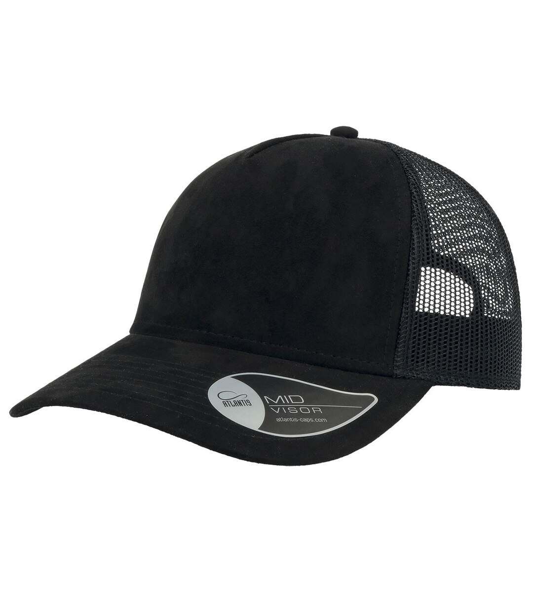 Casquette trucker rapper noir Atlantis-1