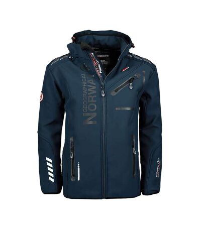 Veste Softshell Marine Noir Homme Geographical Norway Royaute - L