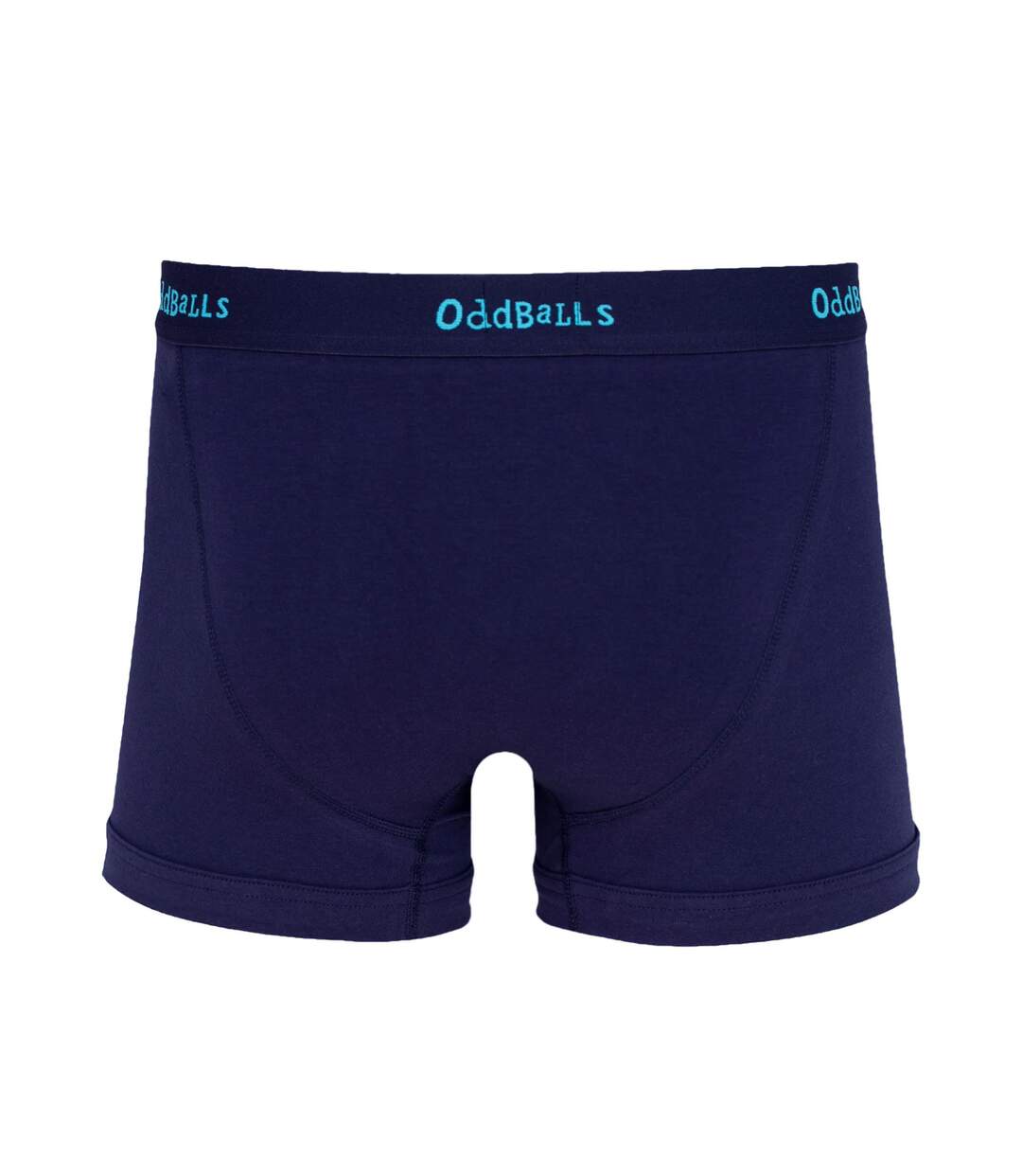 Mens plain boxer shorts midnight OddBalls-2