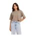 Haut Court Motif/style Uni Femme Marron JJXX-4