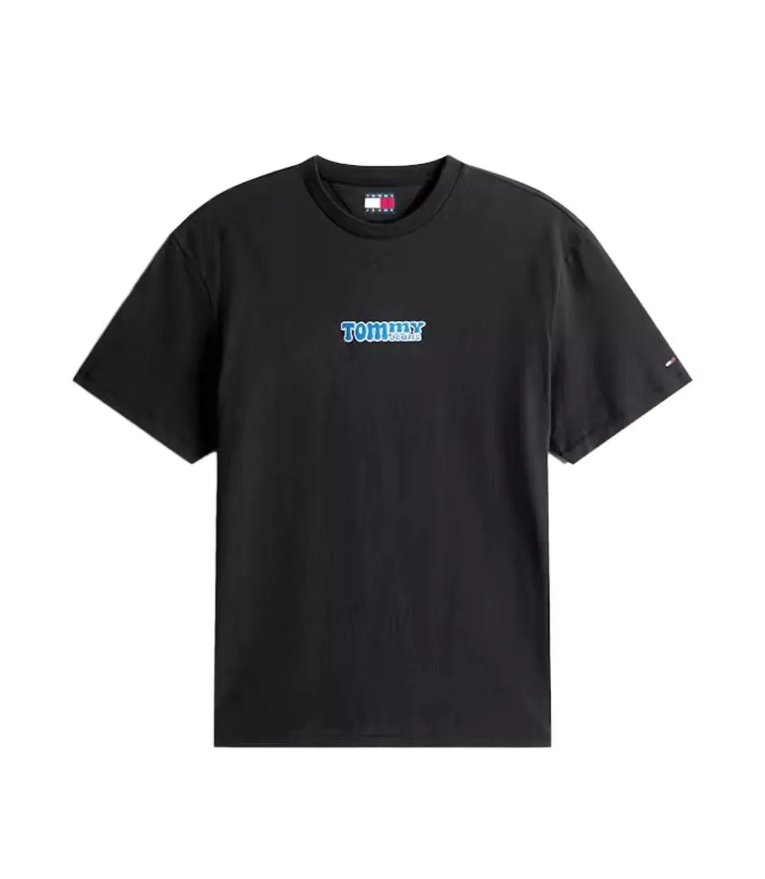 T-Shirt noir homme tommy hilfiger dm0dm22051-2