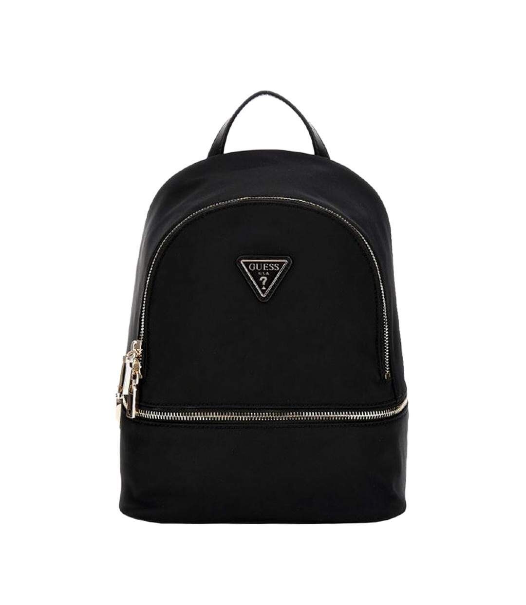 Sac à dos noir femme guess follie small-1