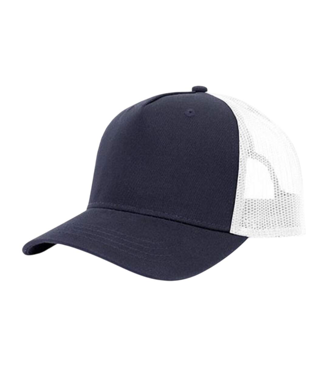 Casquette Trucker Bleu Marine Blanc Brain Waves-1