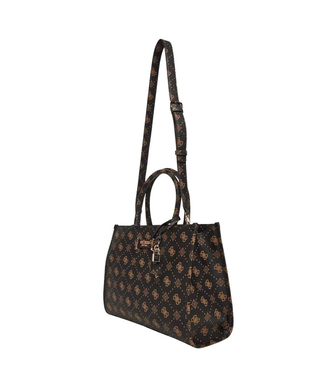Sac À Main Silia Femme Taille Unique Marron Guess-3