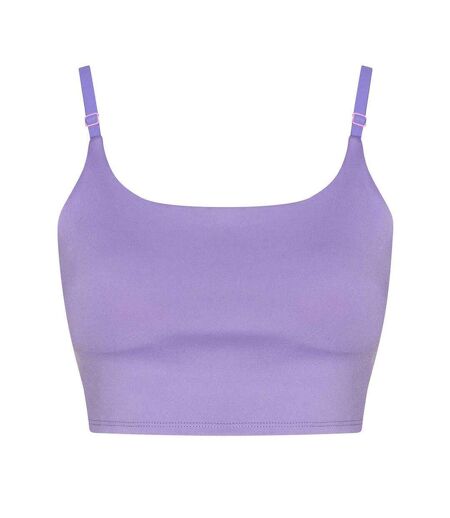 Brassière De Sport Femme Lavande Foncé AWDis Cool