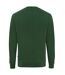 Unisex adult zion recycled cotton crew neck sweatshirt forest green Iqoniq-2