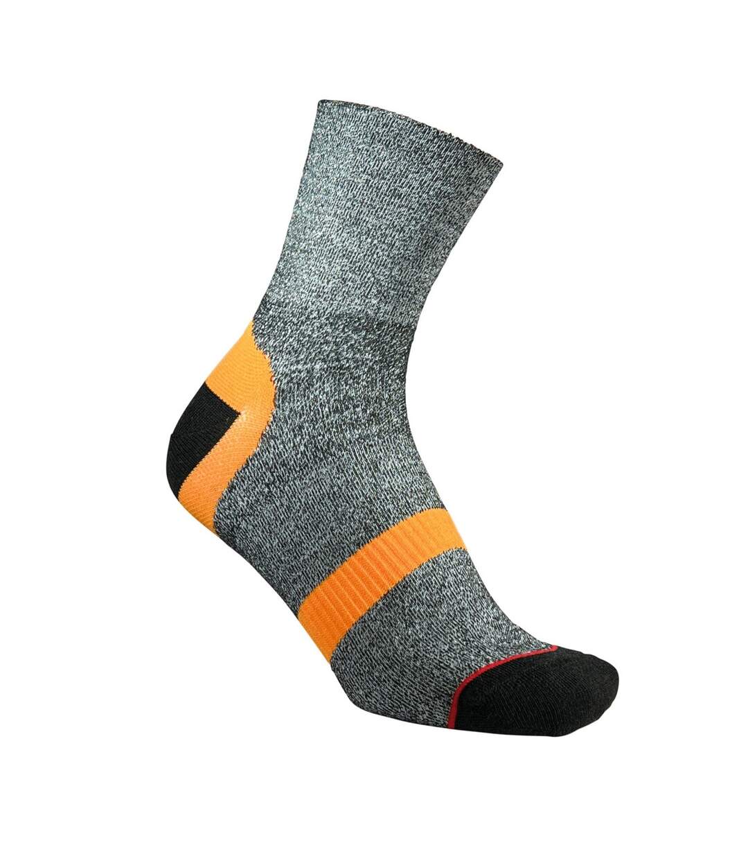 Socquettes Approach Homme Anthracite Orange 1000 Mile-2