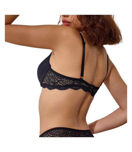 Soutien-Gorge noir fushia femme les petites bombes louna - 100c
