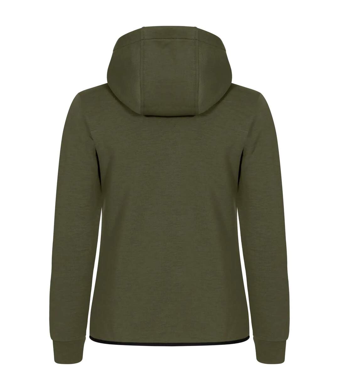 Veste À Capuche Hayden Femme Vert Kaki Clique-2