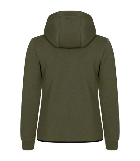 Veste À Capuche Hayden Femme Vert Kaki Clique