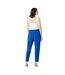 Pantalon femme bleu cobalt Maine