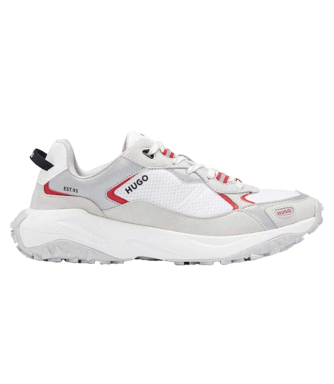 Mens Go 1st Logo Trainers White Hugo-4