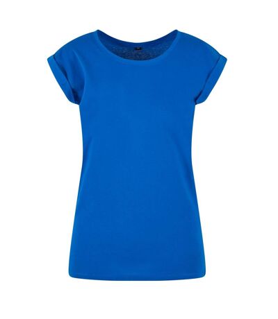 T-shirt Femme Bleu Vif Build Your Brand