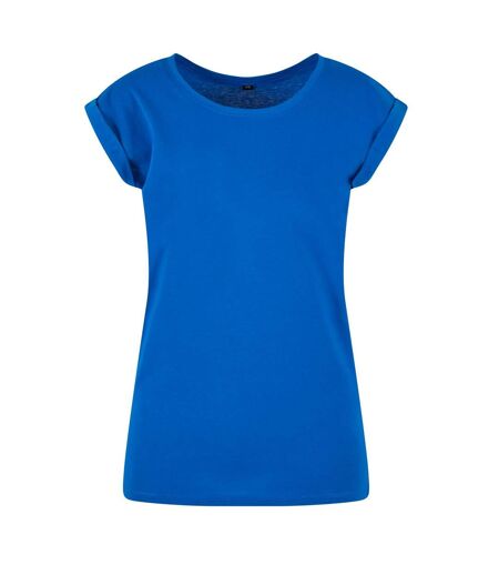 T-shirt Femme Bleu Vif Build Your Brand