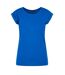 T-shirt Femme Bleu Vif Build Your Brand-1