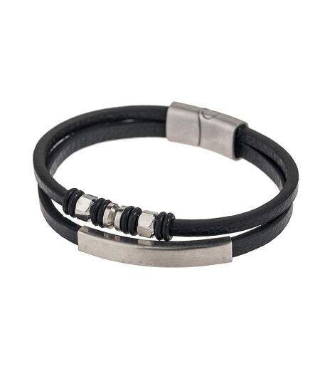 Bracelet noir homme geographical norway sg-315115 - taille unique