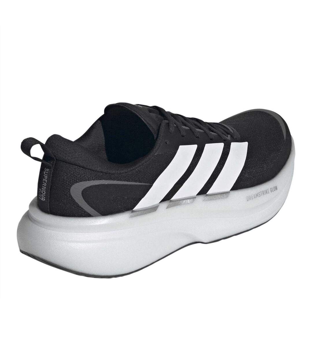 Chaussures Course À Pied Supernova Homme Noir Blanc Adidas-2
