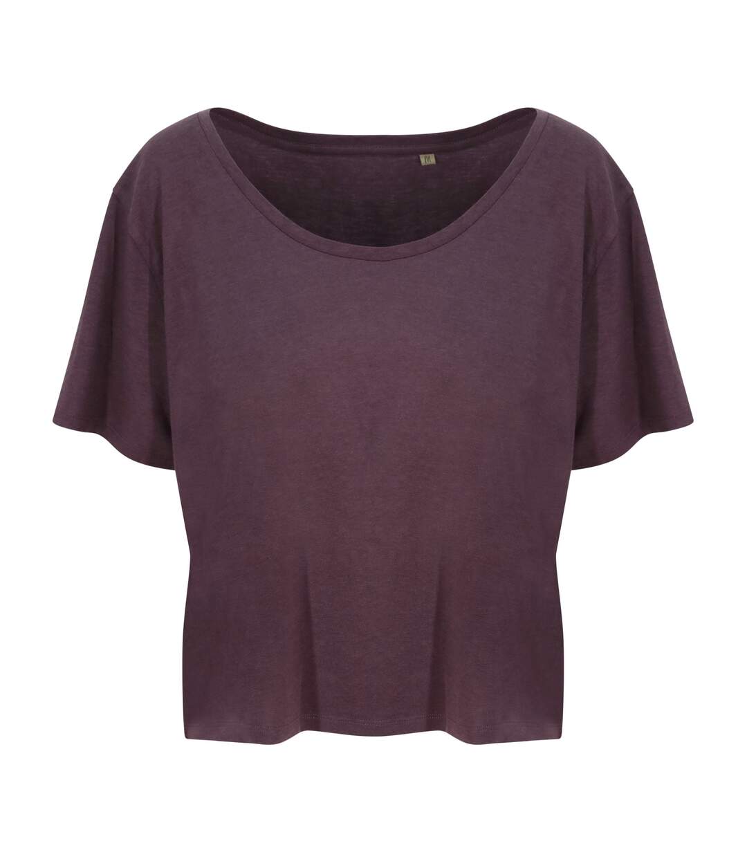 T-shirt daintree femme violet sombre Ecologie