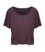 Ecologie - T-shirt DAINTREE - Femme (Violet sombre) - UTRW7669