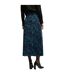 Jupe Mi-longue Motif/style Marbré Femme Marron Hugo Boss-3