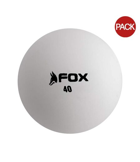 Balles de ping-pong darwin star taille unique blanc Fox TT